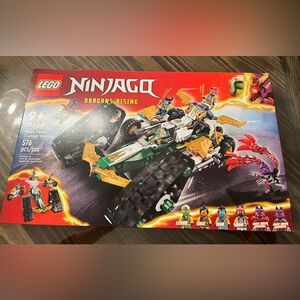 Lego Ninjago 71820 Dragon's Rising Set - Red, Green, Black